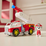 Spin Master PAW Patrol Fire Rescue: Camion dei Pompieri di Marshall con action figure, lanciamissili e camion giocattolo, giocattoli per bambini e bambine dai 3 anni in su,  veicolo da gioco PAW Patrol Fire Rescue: Camion dei Pompieri di Marshall con action figure, lanciamissili e camion giocattolo, giocattoli per bambini e bambine dai 3 anni in su, Camion dei pompieri, 3 anno/i, Plastica, Rosso, Bianco