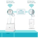 TP-Link TL-WPA7619 KIT 1000 Mbit/s Collegamento ethernet LAN Wi-Fi Bianco 2 pz, PowerLAN 1000 Mbit/s, IEEE 1901, IEEE 802.3, IEEE 802.3ab, IEEE 802.3u, Tipo E/F, Gigabit Ethernet, 10,100,1000 Mbit/s, Wi-Fi 5 (802.11ac)