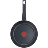 Tefal Easy Cook & Clean B55504 Padella Multiuso Rotondo Nero, Rotondo, Padella Multiuso, Nero, Titanio, Alluminio, Tecnologia Thermo-Spot