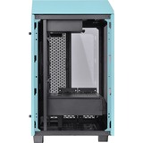 Thermaltake The Tower 100 Mini Tower Turchese turchese, Mini Tower, PC, Turchese, Mini-ITX, SPCC, Vetro temperato, 19 cm