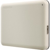 Toshiba Canvio Advance disco rigido esterno 1000 GB Bianco beige, 1000 GB, 2.5", 2.0/3.2 Gen 1 (3.1 Gen 1), Bianco