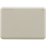 Toshiba Canvio Advance disco rigido esterno 1000 GB Bianco, Hard-disk beige, 1000 GB, 2.5", 2.0/3.2 Gen 1 (3.1 Gen 1), Bianco