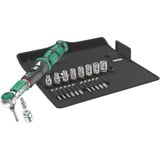 Wera Drehmomentschlüssel Safe-Torque A2 Set 1, 23 pezzi, Chiave dinamometrica Nero/Verde