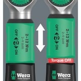 Wera Drehmomentschlüssel Safe-Torque A2 Set 1, 23 pezzi, Chiave dinamometrica Nero/Verde