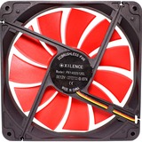 Xilence XF050 Case per computer Ventilatore 14 cm Nero/Rosso, Ventilatore, 14 cm, 900 Giri/min, 41,37 pdc/min