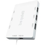 be quiet! Light Wings White | 140mm PWM high-speed Triple-Pack Case per computer Ventilatore 14 cm Bianco 3 pz, Ventola bianco, Ventilatore, 14 cm, 2200 Giri/min, 121,82 m³/h, Bianco