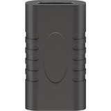 goobay 45401 adattatore per inversione del genere dei cavi USB-C Nero Nero, USB-C, USB-C, Nero