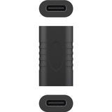 goobay 45401 adattatore per inversione del genere dei cavi USB-C Nero Nero, USB-C, USB-C, Nero