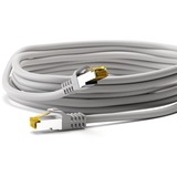 goobay 91585 cavo di rete Grigio 1 m Cat7 S/FTP (S-STP) grigio, 1 m, Cat7, S/FTP (S-STP), RJ-45, RJ-45