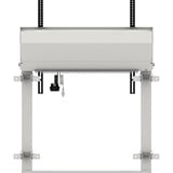 iiyama MD-WLIFT2031-W1 Supporti a parete per TV 2,67 m (105") Pavimento Bianco, Base per monitor bianco, 120 kg, 139,7 cm (55"), 2,67 m (105"), 800 x 600 mm, Regolazione altezza, Bianco