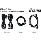 iiyama TE8614MIS-B2AG, Public Display Nero (opaco)