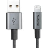 ADATA AMFIAL-1MK-CTI cavo Lightning 1 m Titanio, Adattatore titanio, 1 m, Lightning, USB A, Maschio, Maschio, Titanio