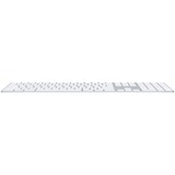 Apple MQ052D/A tastiera Bluetooth QWERTZ Tedesco Bianco argento/Bianco, Full-size (100%), Wireless, Bluetooth, QWERTZ, Bianco
