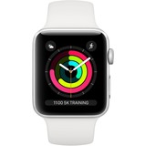 Apple Watch Series 3 38 mm OLED Argento GPS (satellitare), Smartwatch argento, OLED, Touch screen, 8 GB, Wi-Fi, GPS (satellitare), 26,7 g