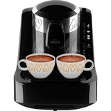 Arzum Okka Manuale Macchina per caffè turco 0,95 L, Macchina moka Nero/cromo, Macchina per caffè turco, 0,95 L, Caffè macinato, 710 W, Nero, Argento