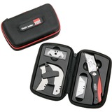 BESSEY DBKPH-SET Taglierino Nero, Rosso Coltello a lama fissa Nero/Rosso, 16 cm, 2,8 cm, 180 g