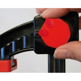 BESSEY EZS15-8 morsa 15 cm Nero/Rosso, 15 cm