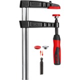 BESSEY TG16-2K morsa Morsetto a barra 16 cm Alluminio, Nero, Rosso Nero/Rosso, Morsetto a barra, Ferro, Plastica, 16 cm