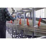 BESSEY classiX GSH12, Morsetto argento/Rosso