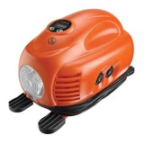 BLACK+DECKER ASI200 compressore ad aria Accendisigari arancione /Nero, 8,27 bar