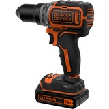 BLACK+DECKER Avvitatore a batteria BL186K, 18Volt, Trapano avvitatore Nero/Orange