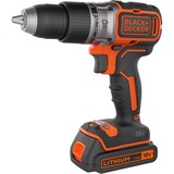 BLACK+DECKER Avvitatore a percussione a batteria BL188K, 18Volt, Cordless Nero/Orange
