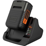 BLACK+DECKER BDC2A36-QW batteria e caricabatteria per utensili elettrici Set batteria e caricabatterie Nero, Set batteria e caricabatterie, Ioni di Litio, 2 Ah, 36 V, Black & Decker, Nero