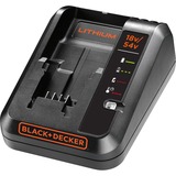 BLACK+DECKER BDC2A Caricatore per batteria Nero, Caricatore per batteria, Black&Decker, Nero, AC, Ioni di Litio, 2 A