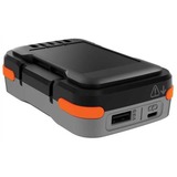 BLACK+DECKER BDCB12B Ioni di Litio 1500 mAh Nero, Grigio, Arancione Nero/Orange, 1500 mAh, Ioni di Litio, 12 V, Nero, Grigio, Arancione