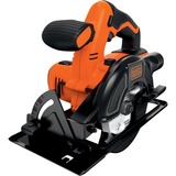 BLACK+DECKER BDCCS18 14 cm Nero, Rosso 3700 Giri/min, Sega circolare arancione /Nero, Nero, Rosso, 14 cm, 3700 Giri/min, 4,3 cm, 1,27 cm, 4,3 cm
