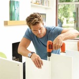 BLACK+DECKER BDCD8 Senza chiave Nero, Arancione, Trapano avvitatore arancione /Nero, Trapano con impugnatura a pistola, Senza chiave, 1 cm, 2 cm, 1 mm, 400 Giri/min