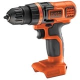 BLACK+DECKER BDCDD18N 650 Giri/min Nero, Arancione arancione /Nero, Cacciavite elettrico, Impugnatura a pistola, Nero, Arancione, 650 Giri/min, 28 Nm, 2,5 cm