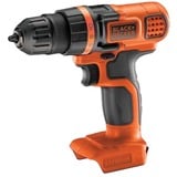 BLACK+DECKER BDCDD18N 650 Giri/min Nero, Arancione, Trapano avvitatore arancione /Nero, Cacciavite elettrico, Impugnatura a pistola, Nero, Arancione, 650 Giri/min, 28 Nm, 2,5 cm