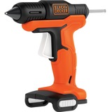 BLACK+DECKER BDCGG12N Nero, Arancione, Pistole colla a caldo arancione /Nero, Nero, Arancione, Batteria, Ioni di Litio, 12 V, Litio