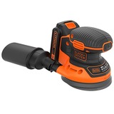 BLACK+DECKER BDCROS18 levigatrice portatile Levigatrice orbitale 12000 Giri/min Nero, Arancione, Levigatrice orbitale casuale arancione /Nero, Levigatrice orbitale, Nero, Arancione, 12000 Giri/min, 1,3 mm, 82,5 dB, 71,5 dB