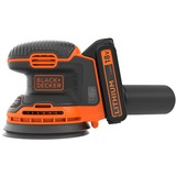 BLACK+DECKER BDCROS18 levigatrice portatile Levigatrice orbitale 12000 Giri/min Nero, Arancione, Levigatrice orbitale casuale arancione /Nero, Levigatrice orbitale, Nero, Arancione, 12000 Giri/min, 1,3 mm, 82,5 dB, 71,5 dB