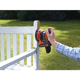BLACK+DECKER BDCROS18 levigatrice portatile Levigatrice orbitale 12000 Giri/min Nero, Arancione, Levigatrice orbitale casuale arancione /Nero, Levigatrice orbitale, Nero, Arancione, 12000 Giri/min, 1,3 mm, 82,5 dB, 71,5 dB
