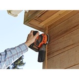 BLACK+DECKER BDCROS18 levigatrice portatile Levigatrice orbitale 12000 Giri/min Nero, Arancione, Levigatrice orbitale casuale arancione /Nero, Levigatrice orbitale, Nero, Arancione, 12000 Giri/min, 1,3 mm, 82,5 dB, 71,5 dB