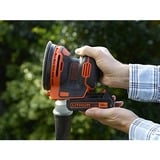 BLACK+DECKER BDCROS18 levigatrice portatile Levigatrice orbitale 12000 Giri/min Nero, Arancione, Levigatrice orbitale casuale arancione /Nero, Levigatrice orbitale, Nero, Arancione, 12000 Giri/min, 1,3 mm, 82,5 dB, 71,5 dB