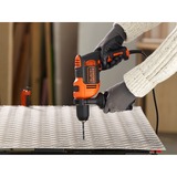 BLACK+DECKER BEH710-QS, Trapano a percussione arancione /Nero