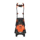 BLACK+DECKER BEMW451BH-QS tagliaerba Tagliaerba a spinta AC Nero, Arancione arancione /Nero, Tagliaerba a spinta, 32 cm, 2,3 cm, 6,3 cm, Lame rotanti, 35 L