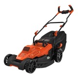 BLACK+DECKER BEMW481BH tagliaerba Tagliaerba a spinta AC Nero, Arancione, Rasaerba arancione /Nero, Tagliaerba a spinta, 800 m², 42 cm, 2 cm, 7 cm, 50 L