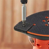BLACK+DECKER BEW200K Levigatrice multiuso 12000 Giri/min Nero, Arancione, Delta Sanders arancione /Nero, Levigatrice multiuso, Velcro, Nero, Arancione, 12000 Giri/min, 1 mm, 82,5 dB