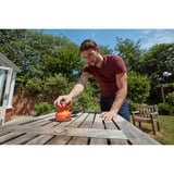 BLACK+DECKER BEW210 Levigatrice orbitale 14000 Giri/min Nero, Arancione arancione /Nero, Levigatrice orbitale, Nero, Arancione, 14000 Giri/min, 81,5 dB, 92,5 dB, AC