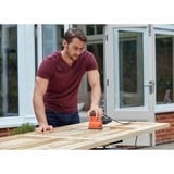 BLACK+DECKER BEW210 Levigatrice orbitale 14000 Giri/min Nero, Arancione arancione /Nero, Levigatrice orbitale, Nero, Arancione, 14000 Giri/min, 81,5 dB, 92,5 dB, AC