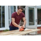 BLACK+DECKER BEW220 Levigatrice orbitale 14000 Giri/min Nero, Arancione arancione /Nero, Levigatrice orbitale, Morsa, Nero, Arancione, 14000 Giri/min, 1 mm, 85 dB