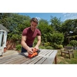 BLACK+DECKER BEW220 Levigatrice orbitale 14000 Giri/min Nero, Arancione arancione /Nero, Levigatrice orbitale, Morsa, Nero, Arancione, 14000 Giri/min, 1 mm, 85 dB