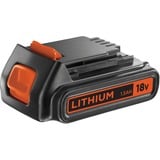 BLACK+DECKER Batteria BL1518-XJ, 18 Volt 1,5 Ah (F5) Nero/Orange