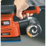 BLACK+DECKER Black + Decker KA280K Multiponceuse Autoselect 2 Vitesses arancione /Nero, Levigatrice multiuso, 8500 Giri/min, 13000 Giri/min, 220 W, 230 V, 12,5 cm