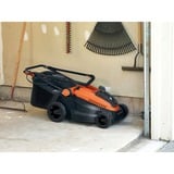 BLACK+DECKER CLM3820L1-QW, Rasaerba Nero/Orange